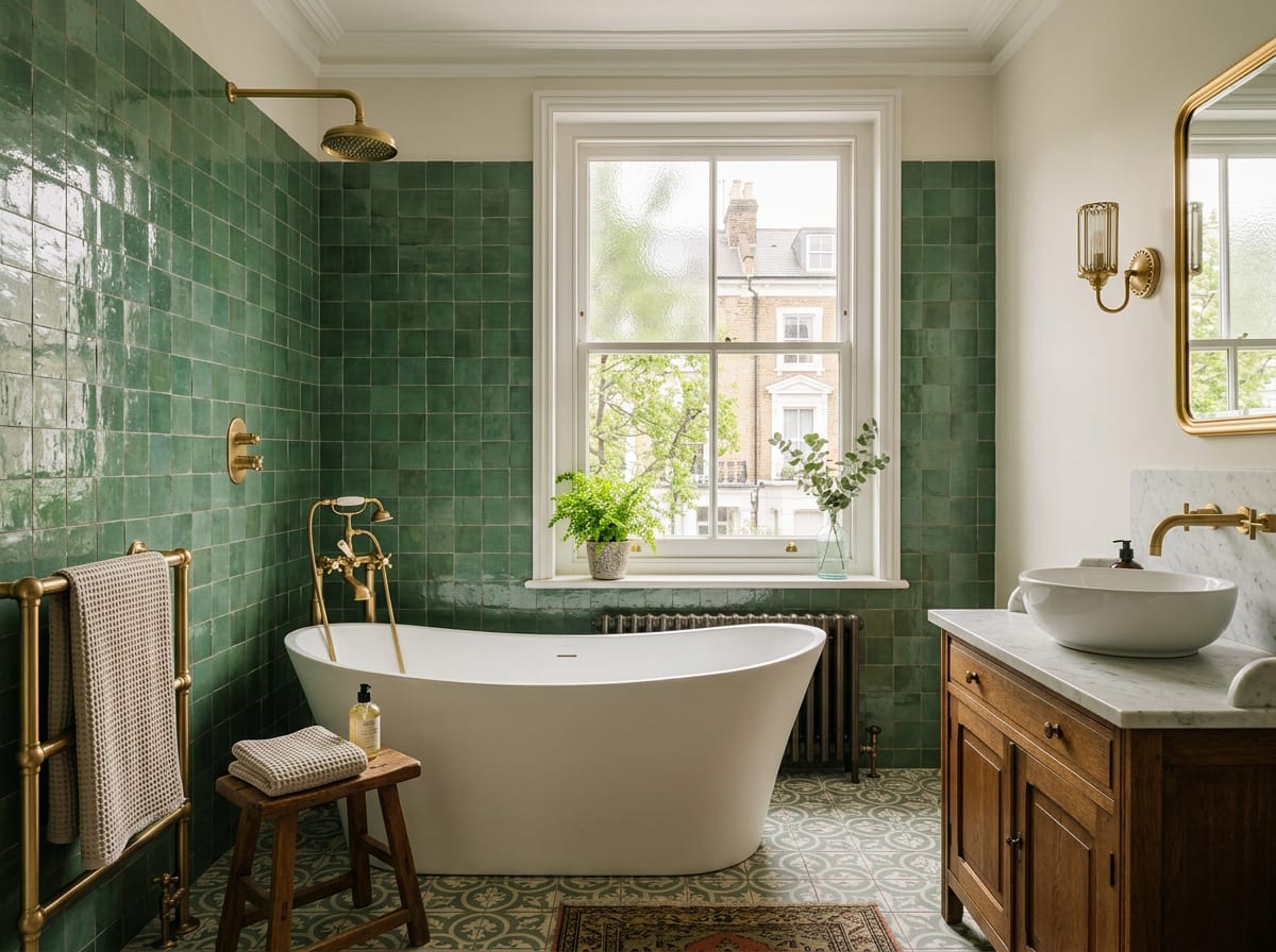 Victorian terrace bathroom